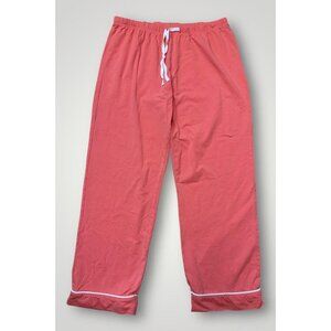 Pajamagram L Pajama Pants Cotton Coral